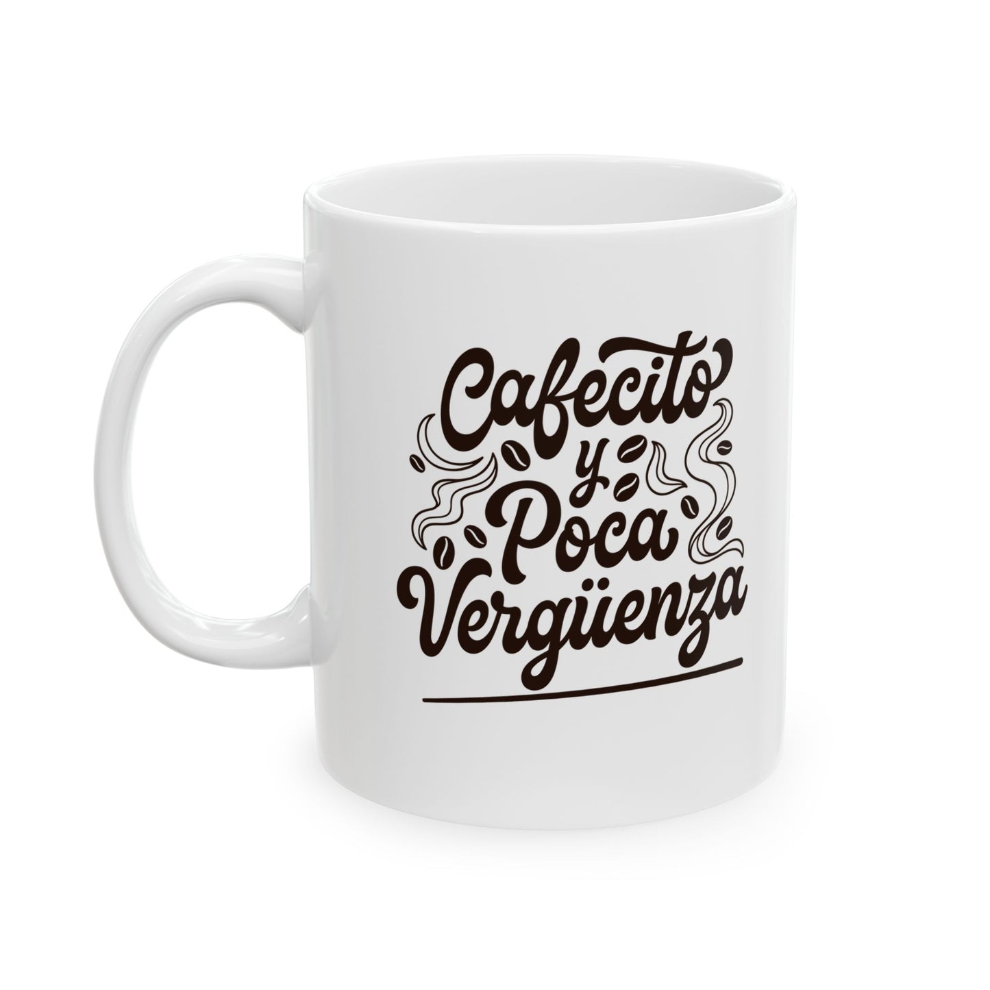 Cafecito y Poca Vergüenza | Signature Mug