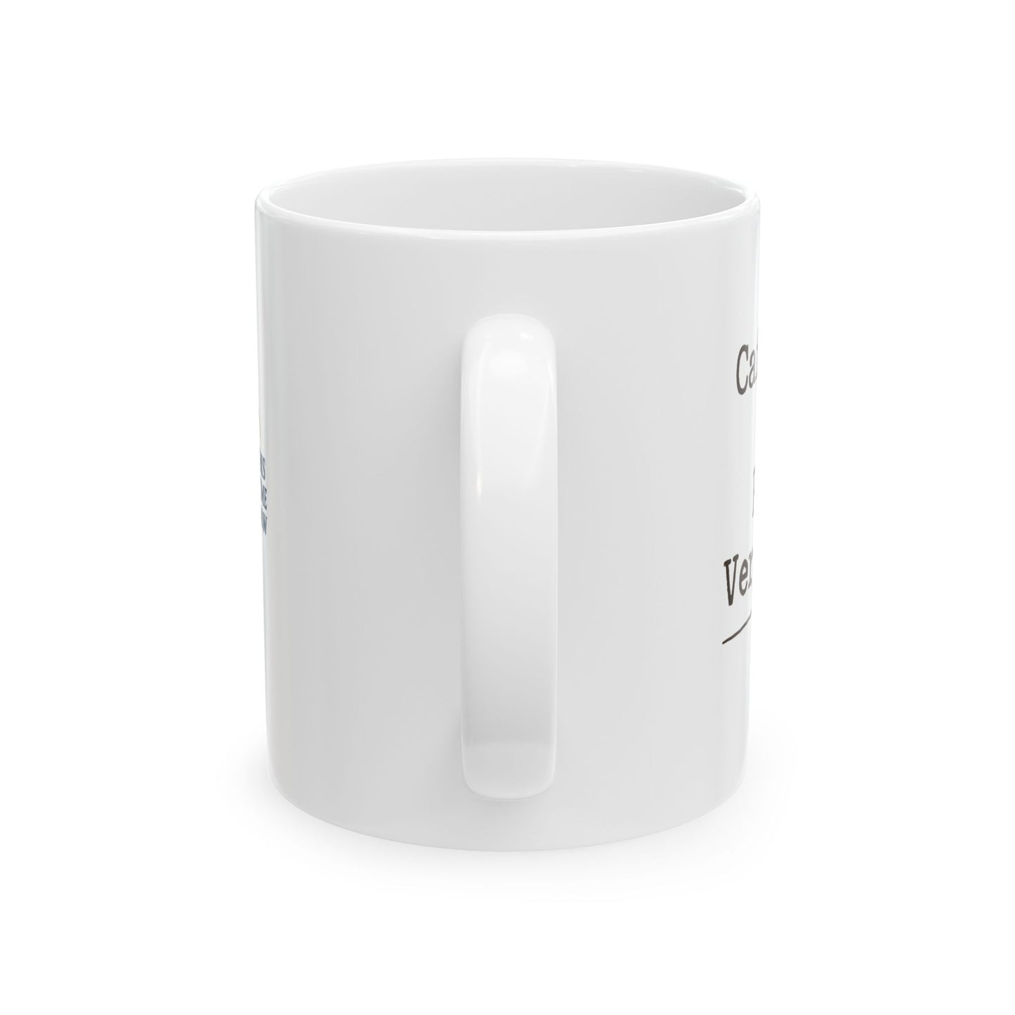 Cafecito y Poca Vergüenza  | Typewriter Mug